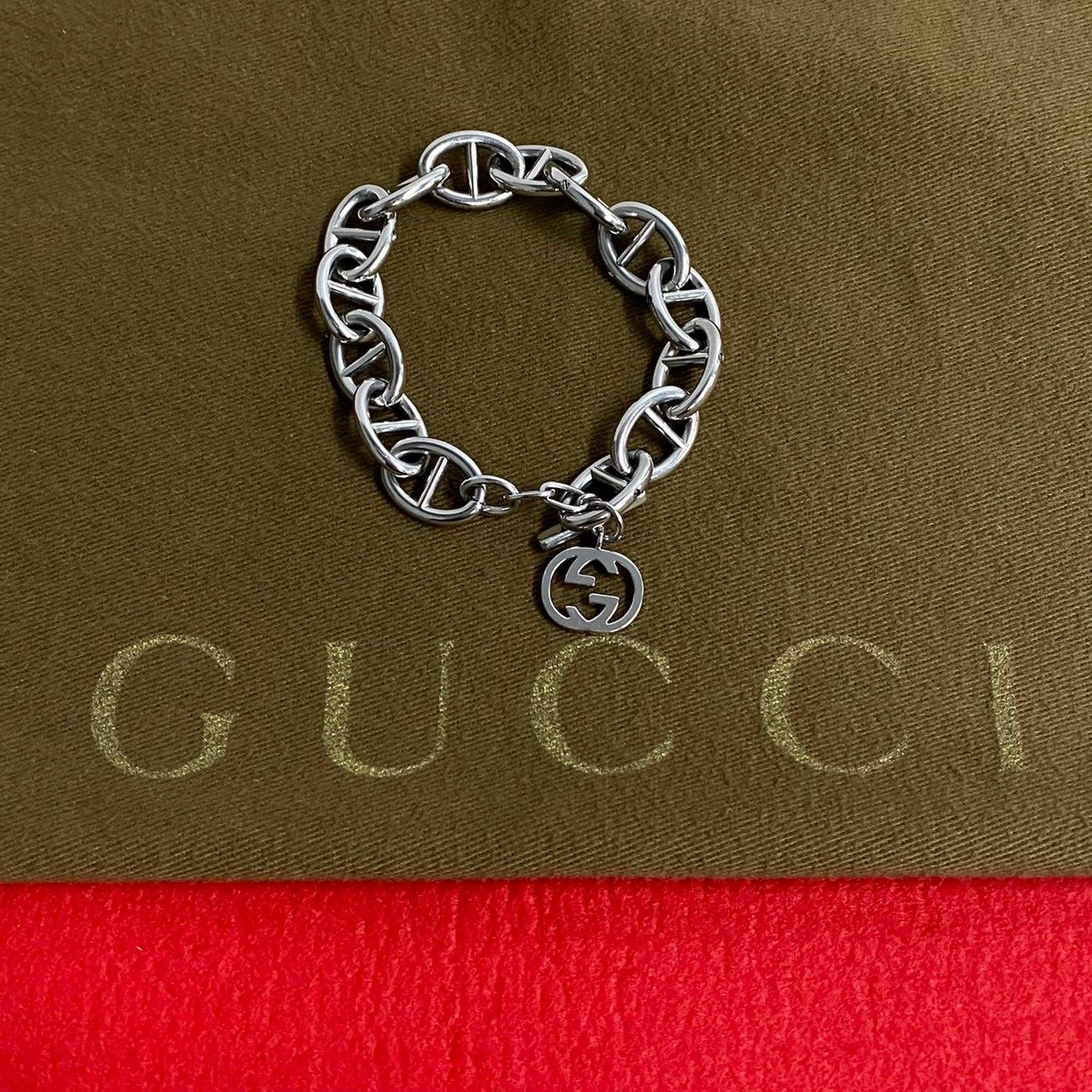 【値下】GUCCI グッチ ブレスレット ゴールドチェーン トムフォード