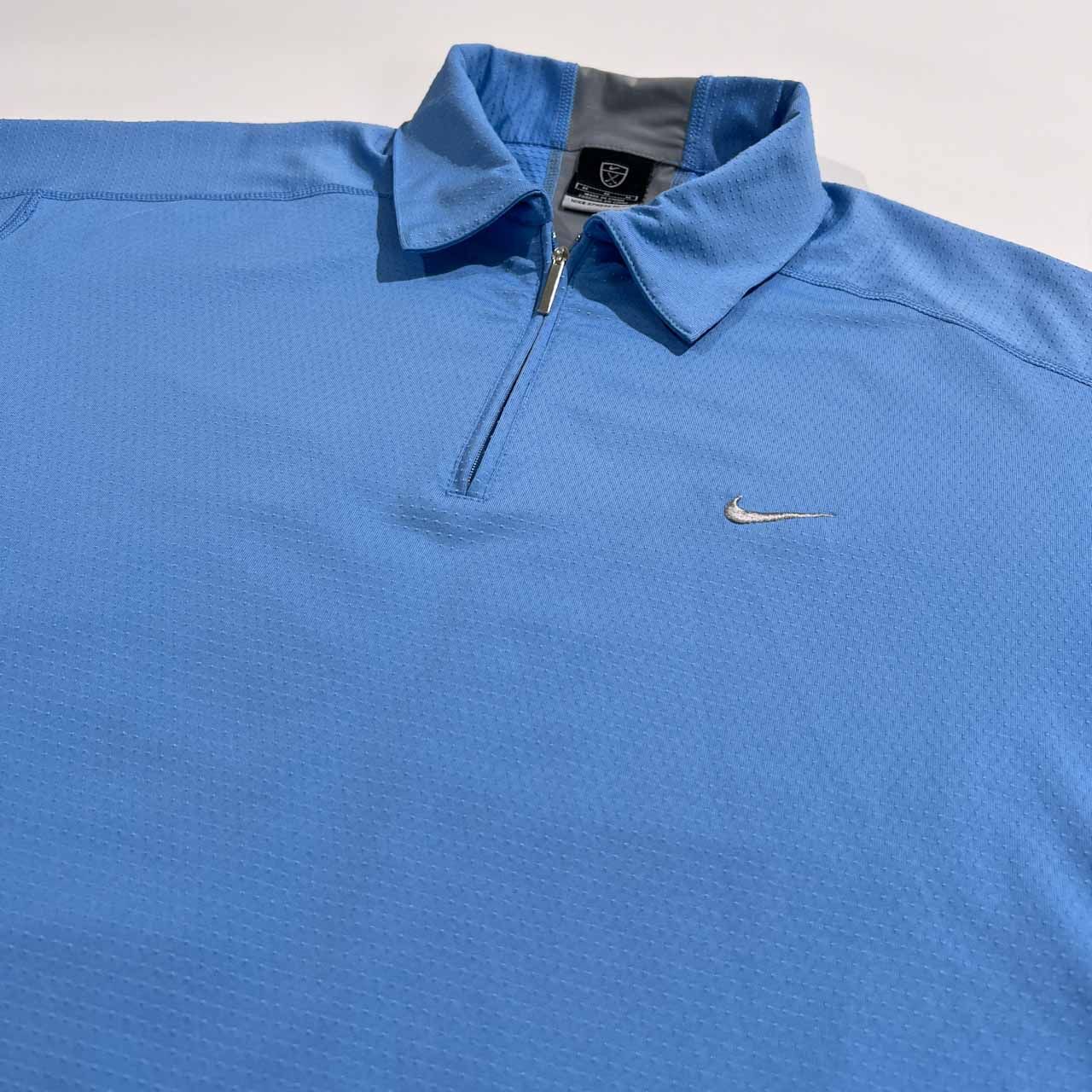 NIKE GOLF ナイキ ゴルフ ハーフジップ 半袖 ポロシャツ ドライ