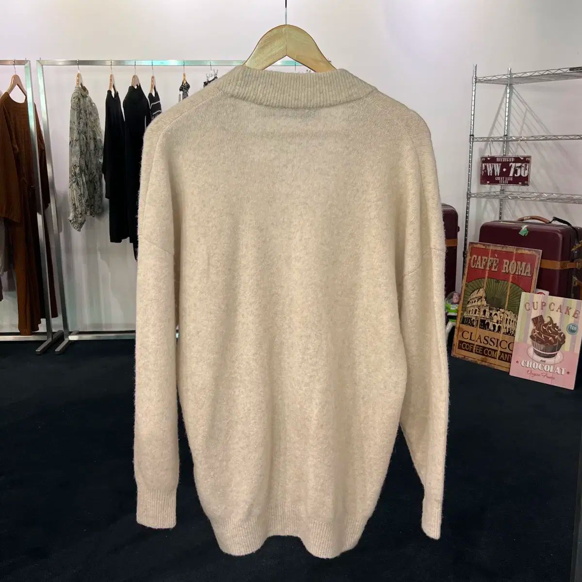  IRO イロ オーバーサイズ ウール カーディガン 長袖 カーディガン ボレロ アンサンブル