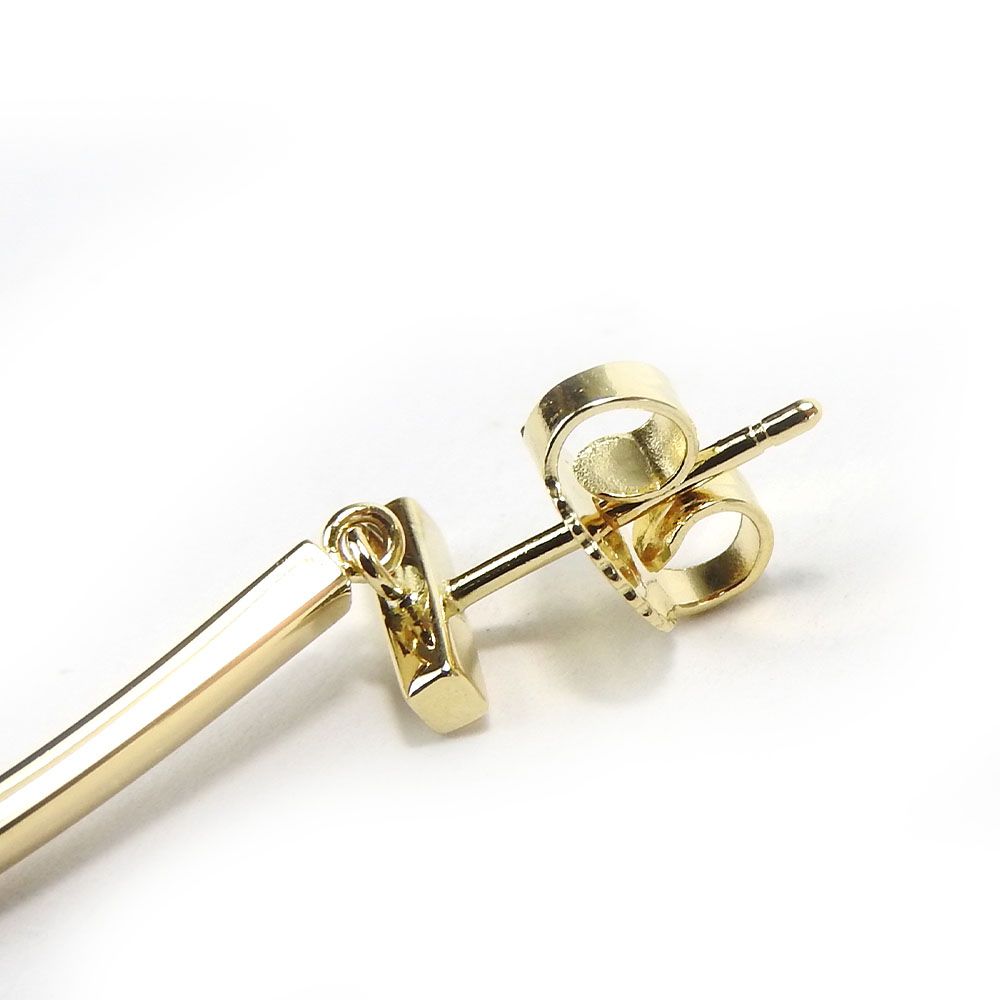 ティファニー TIFFANY＆CO ティファニーT バー ピアス K18YG