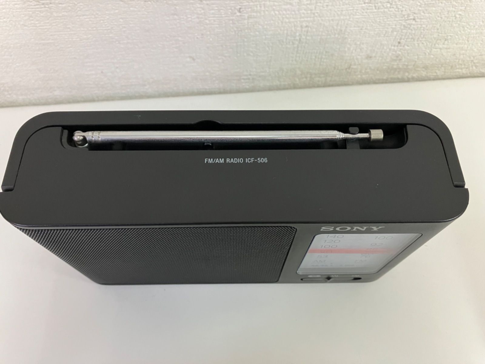 SONY ソニー FM/AMラジオ ICF-506 2018年製 動作品