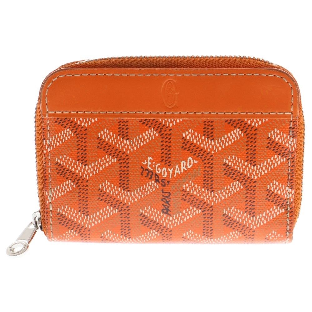 GOYARD (ゴヤール) Coin Card Case レザー コイン カードケース