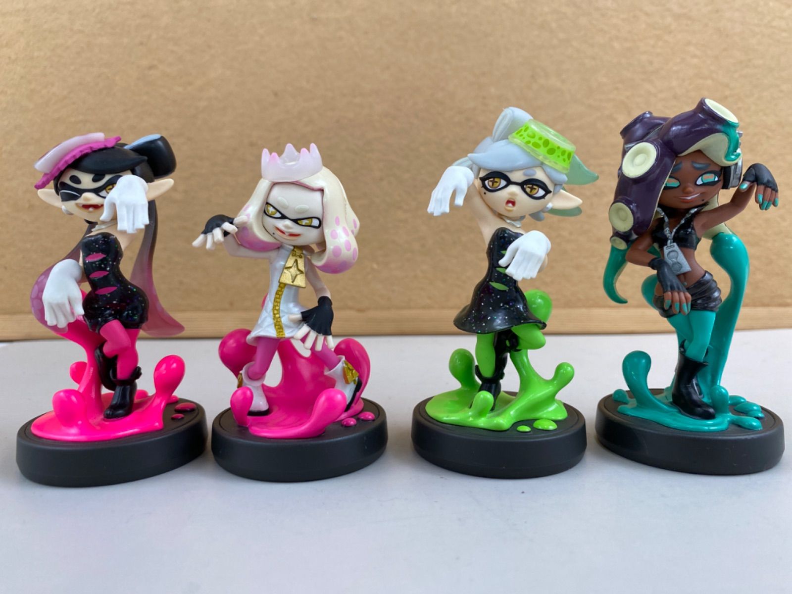 amiibo スプラトゥーン　4個セット　アオリ　ホタル　ヒメ　イイダ Amazon.co.jp: amiibo テンタクルズセット[ヒメ【サイド