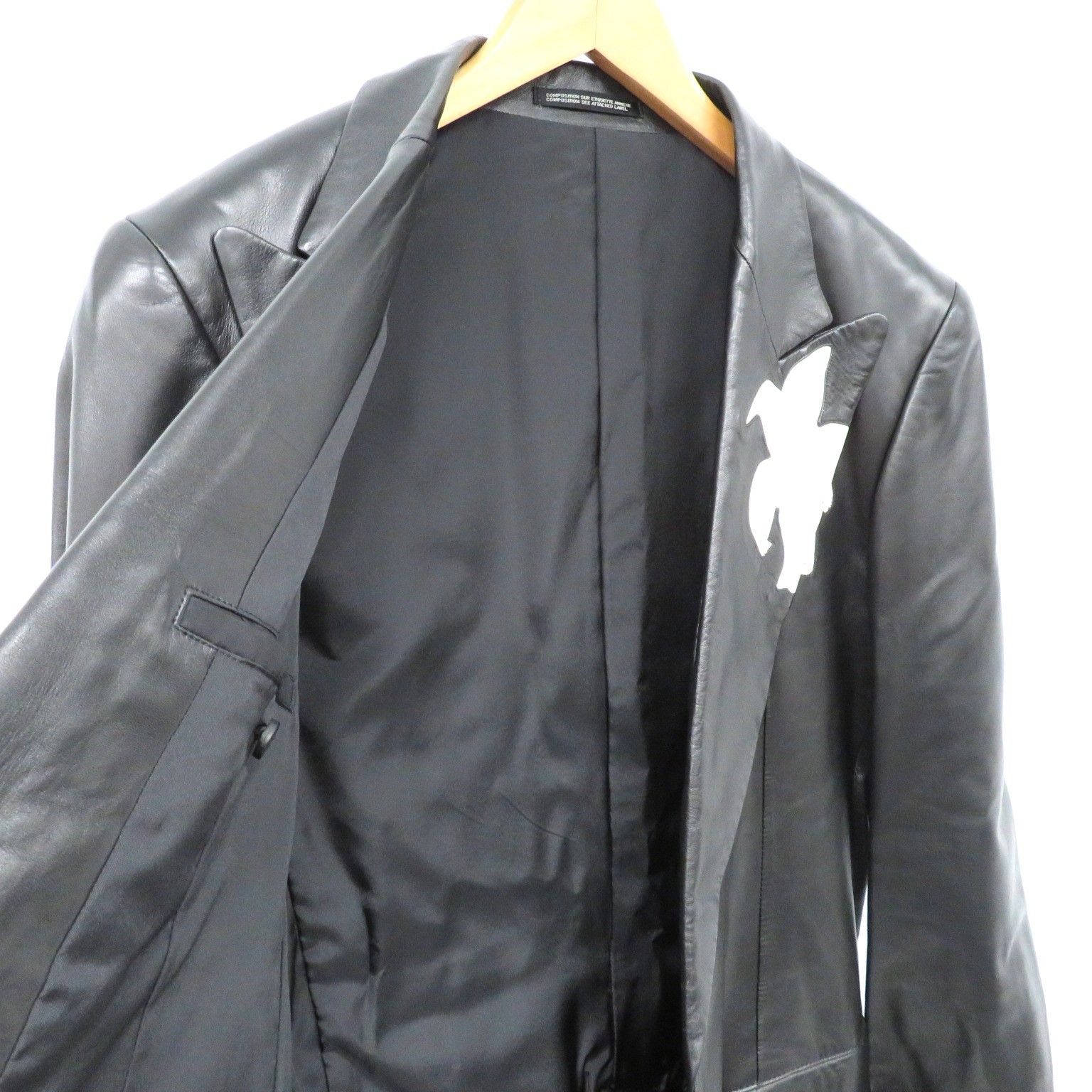 【超美品】ヨウジヤマモトプールオム03AWPimp期レザージャケット m91874638380_1.jpg?1746611269