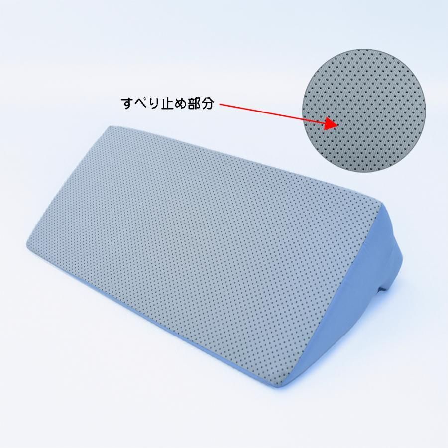 介護 Ｒ形クッション 三角クッション  滑り止め付き 側臥位 褥瘡 床ずれ 予防  床ずれ防止用具 床ずれ防止 プレゼント あすにこ M