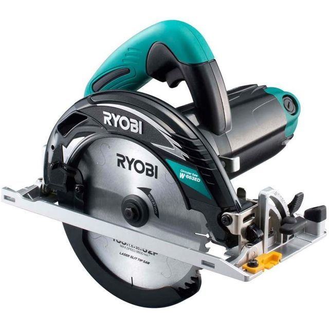リョービ RYOBI 電子丸ノコ チップソー付 W-663ED 611020A