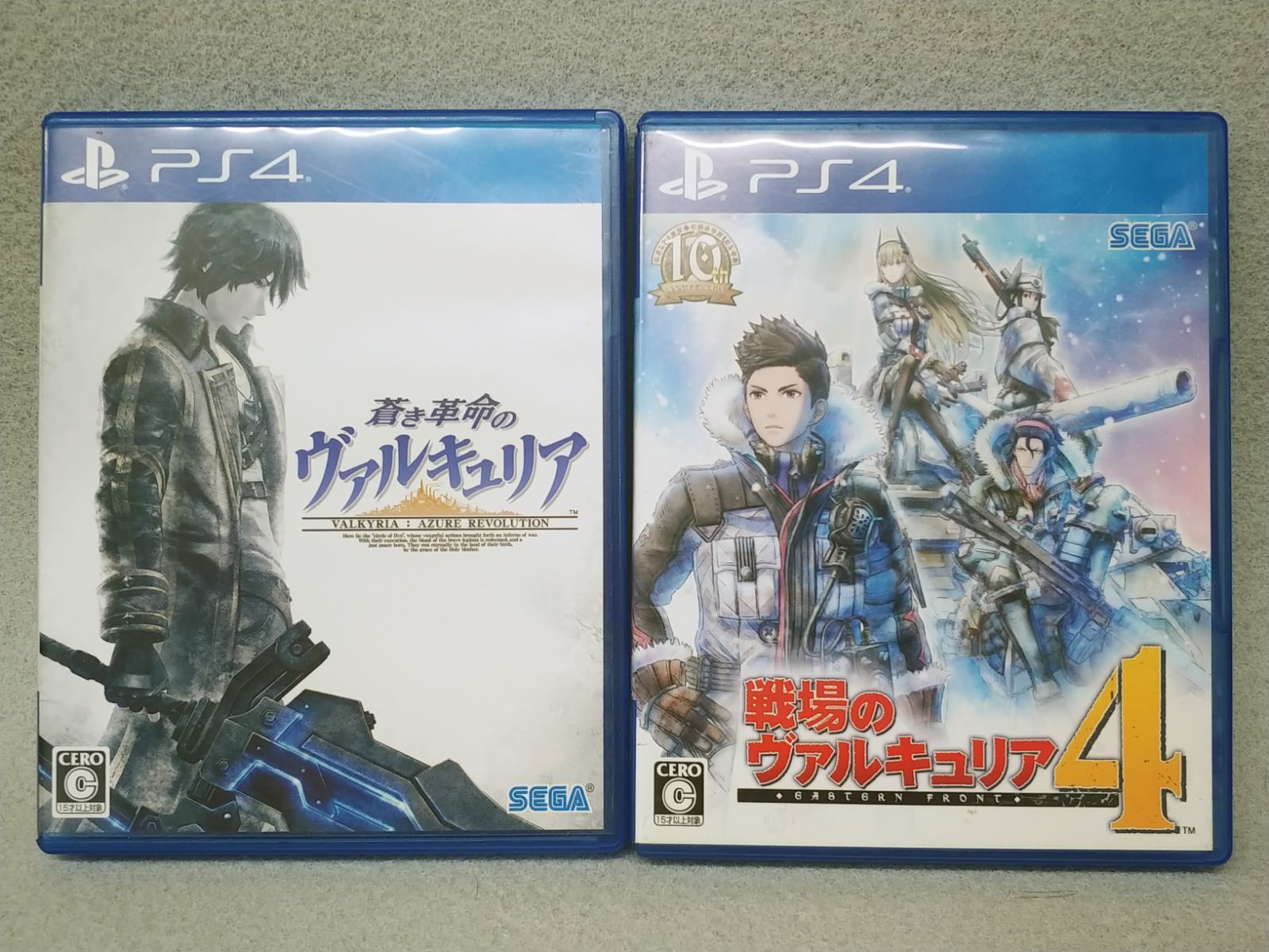 PS4 2個セット 戦場のヴァルキュリア4 / 蒼き革命の