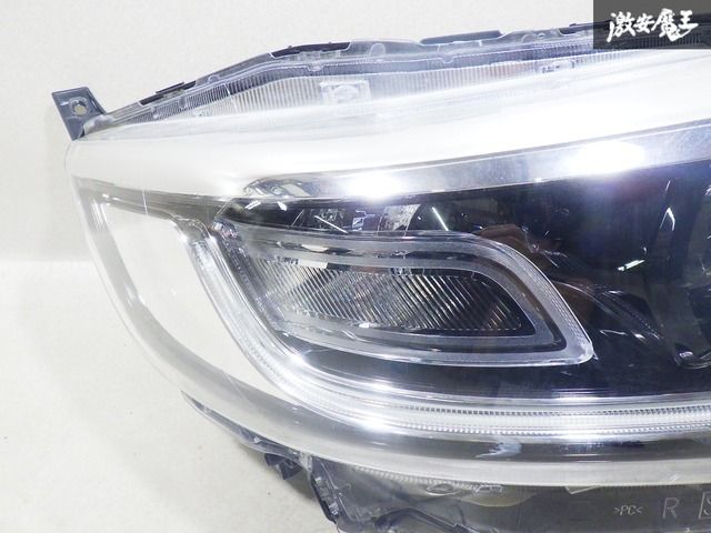 スズキ　スペーシアカスタム　右ヘッドライト　MK53S 32-1156☆【値下】美品☆LED MK53S スペーシアカスタム☆右