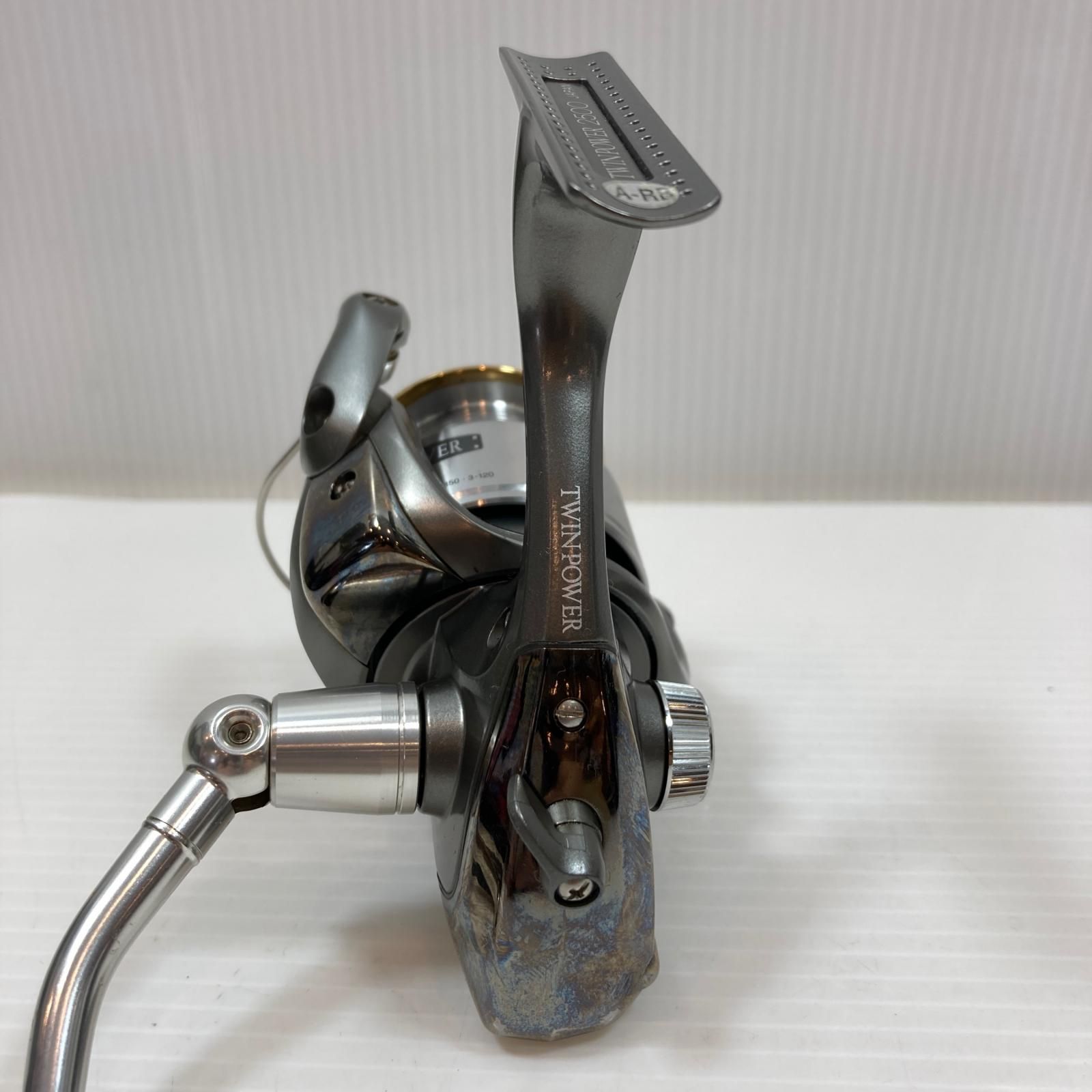 SHIMANO - σσ【中古】SHIMANO シマノ スピニングリール 02ツインパワー2500 程度B 袋付 SC83E やや傷や汚れあり σσ【中古】SHIMANO シマノ スピニングリール 02ツインパワー2500