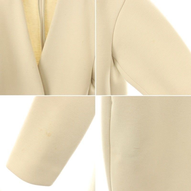 Plage プラージュ　ノーカラーリバーコート　ロング　スポンジ　ベージュ Plage(プラージュ)の「スポンジリバーコート◇」 - PARTE