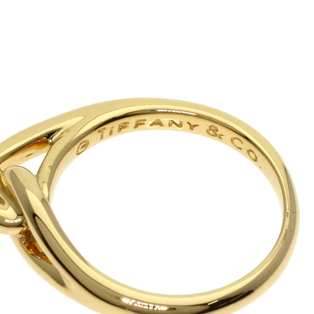 TIFFANY&Co. ティファニー ノット リング・指輪 K18YG レディース