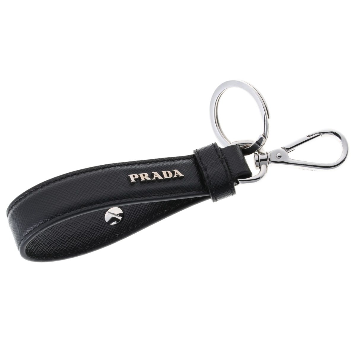 プラダ/PRADA サフィアーノレザー キーリング 2PP68T レザー