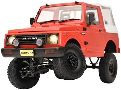 WPL JAPAN スズキ ジムニー JA11C ソフトトップ 幌車 1|10 アウトドア ラジコン 4WD 四輪駆動 RCカー ロッククローリング クローラー 技適マーク付き バッテリー付き ブラウン