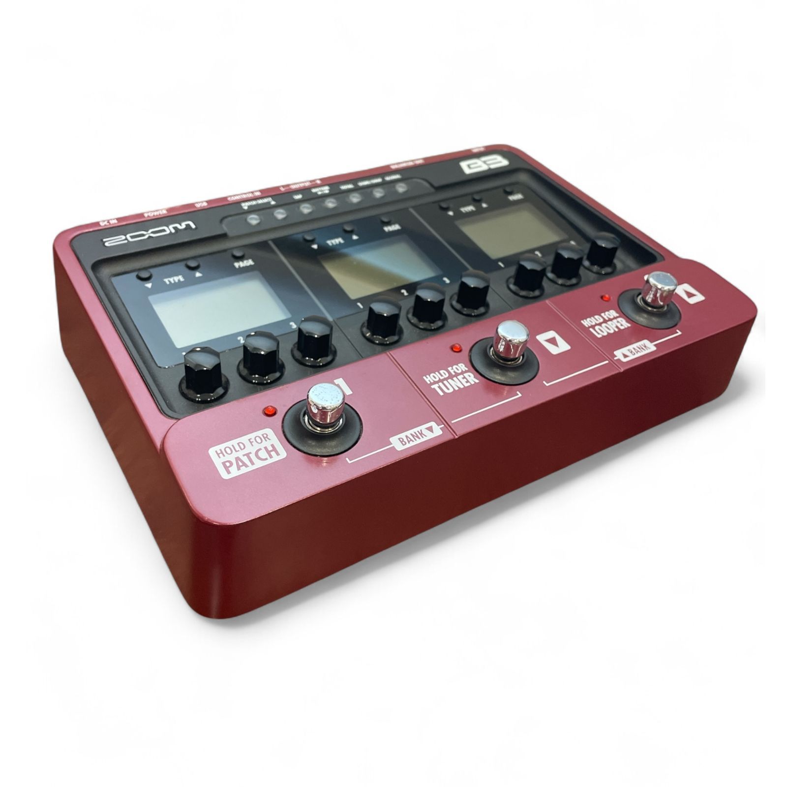 ZOOM ベース用エフェクト アンプシミュレーター B3 000 ZOOM B3