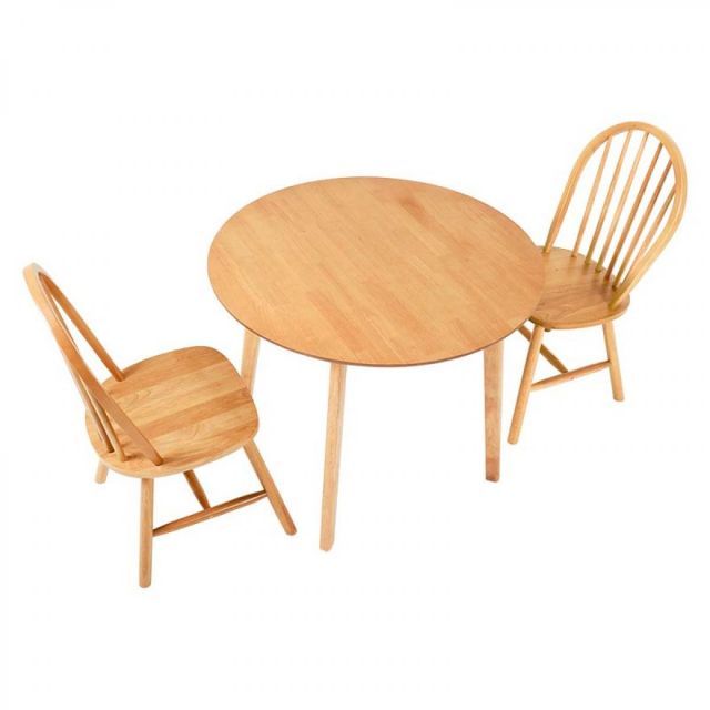 萩原 Hagihara ダイニング３点セット ナチュラル SH-8640-24-LNT-3S 新生活 一人暮らし デザイン おしゃれ インテリア 家具