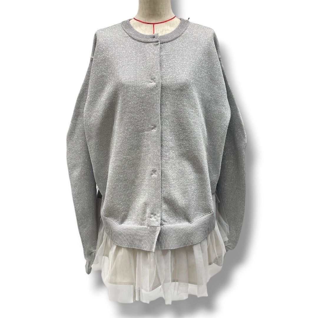 新品タグ付き✨Cadune 川上桃子さんコラボ ラメニット ブラック 2way 新品タグ付き✨Cadune 川上桃子さんコラボ ラメニット ブラック 2way