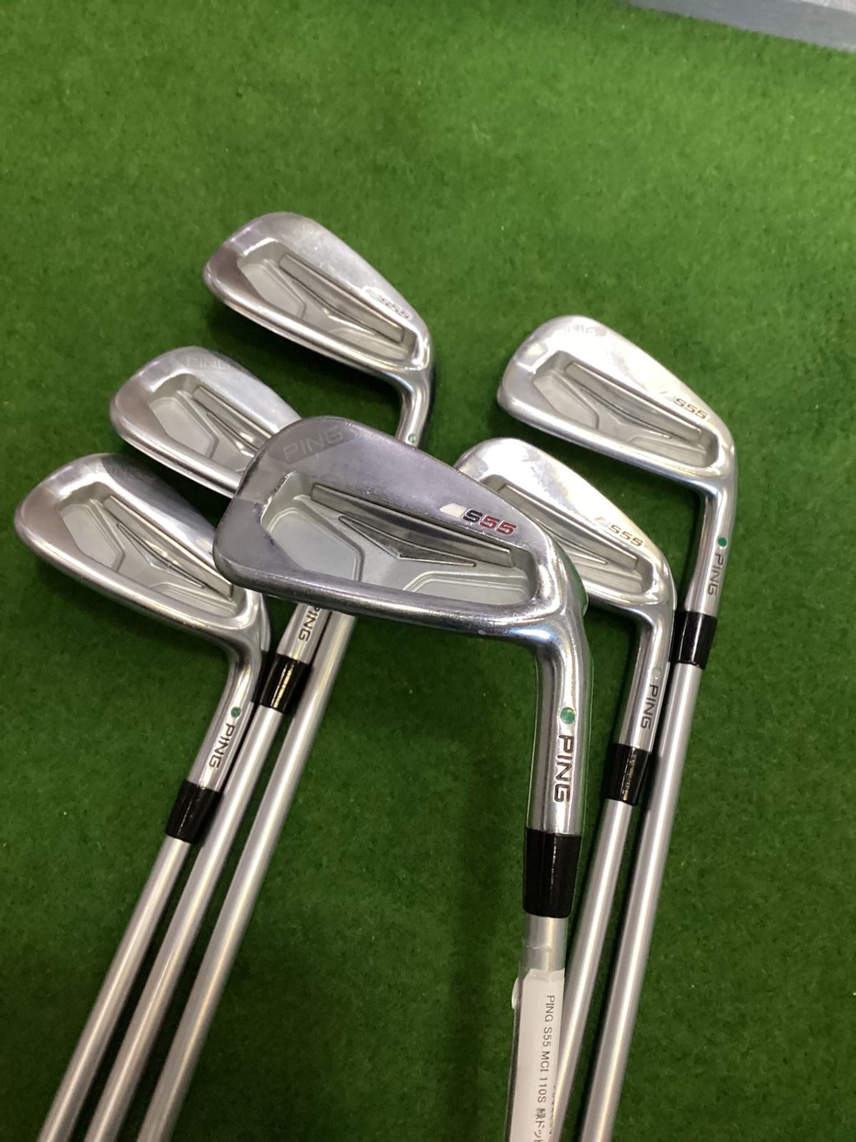 PING S55 アイアン 6本セット フレックスS‼️ 【公式通販】