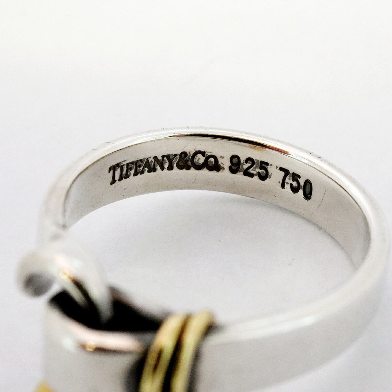 ティファニー(Tiffany) ティファニー リング フック＆アイ 18KYG