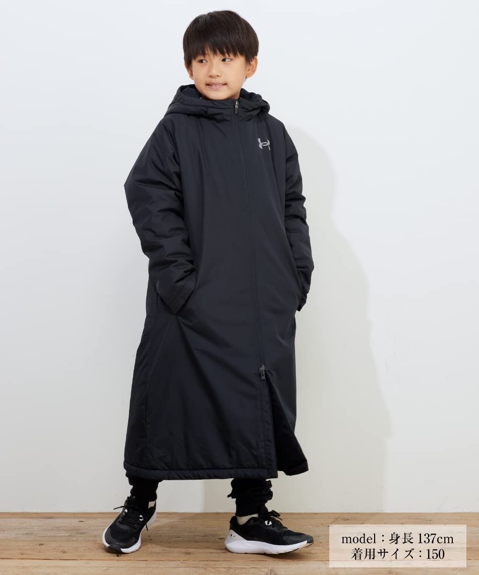 アンダーアーマー] UA INSULATED LONG COAT [Black / Black / 良い