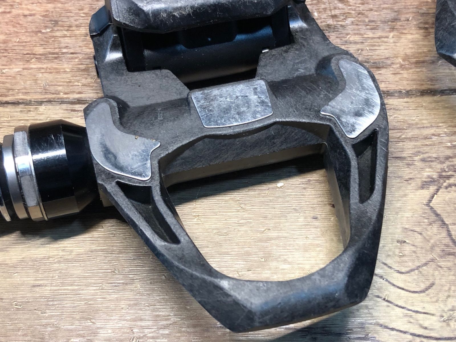 シマノ DURA-ACE PD-R9100ペダル美品 シマノ SHIMANO DURA-ACE ペダル PD-R9100-L プラス4mm軸仕様
