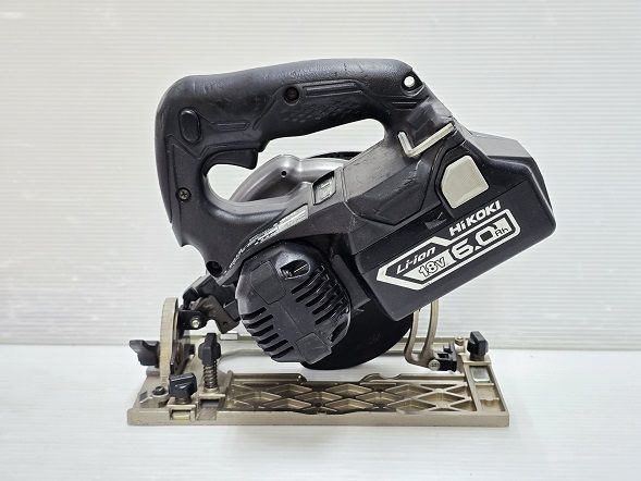 品 ハイコーキ HiKOKI 日立工機 125mm コードレス丸のこ C 18DBL 2018年製 バッテリー1個 ストロングブラック ○YR-19374○ HRDEVELOPMENT_JP