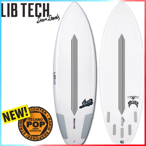 LIBTECH PADDLE JUMPER HP TECHNO POP/ リブテック パドル　ジャンパー HP  テクノ ポップ サーフボード ショートボード サーフィン 営業所止め 送料無料