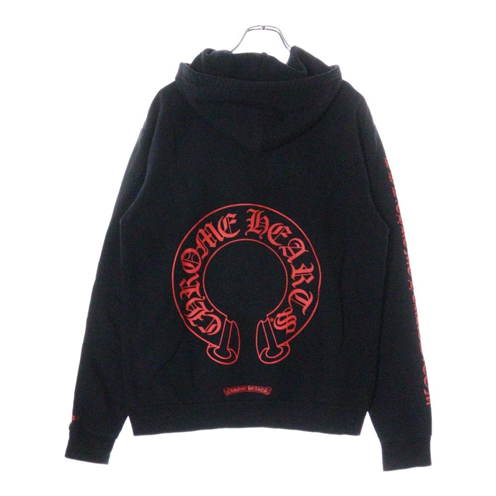 WWW.CHROMEHEARTS.COM オンライン限定ホースシュー パーカー CHROME HEARTS クロムハーツ WWW.CHROMEHEARTS.COM HOODIE