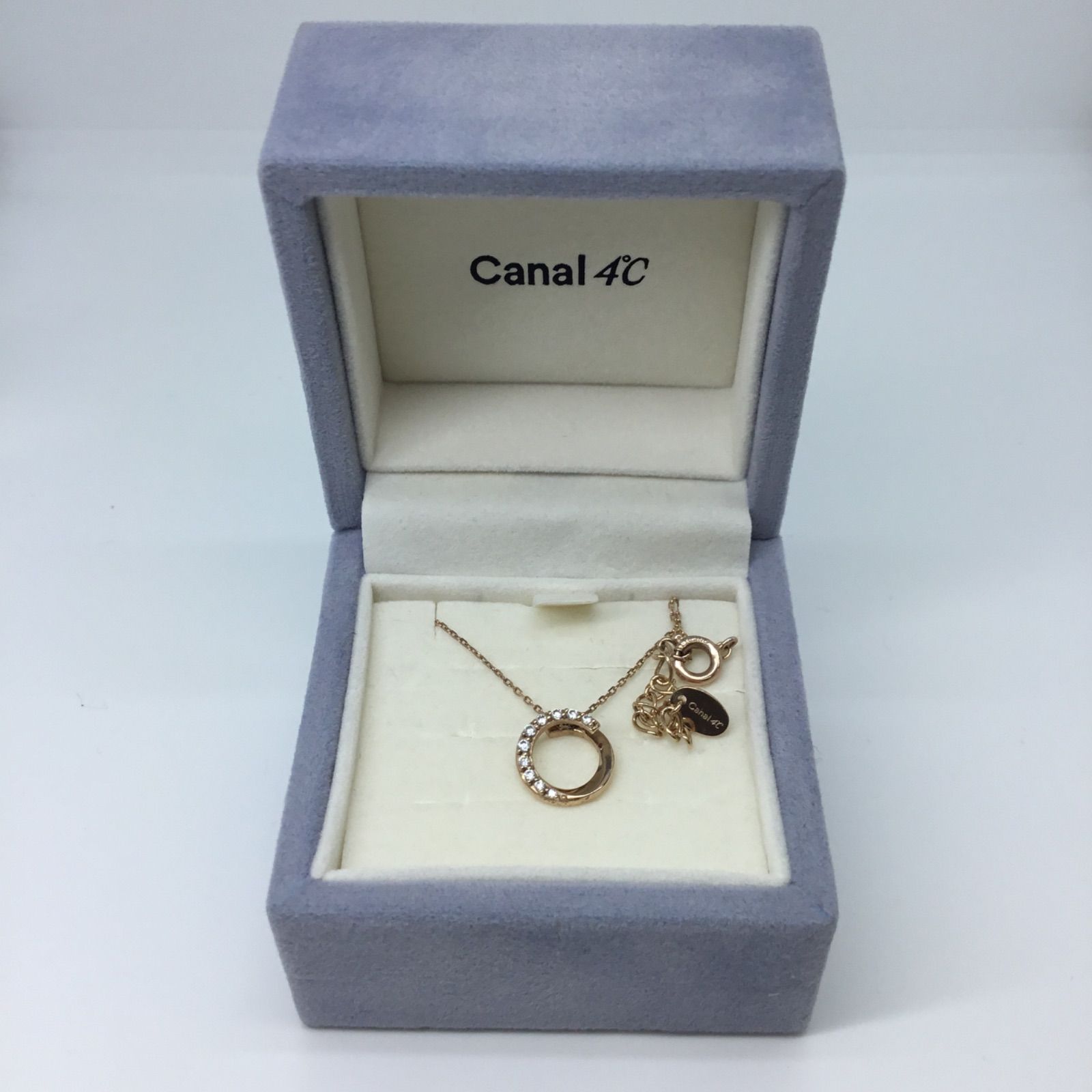ケース付き☆ 良品 Canal 4℃ ／ カナル ヨンドシー ／ 4℃ ネックレス 