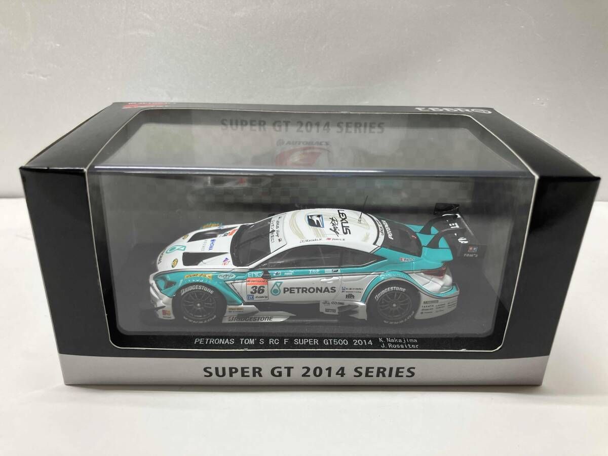 EBBRO 1/43 PETRONAS TOM'S RC F SUPER GT500 2014 No.36 エブロ