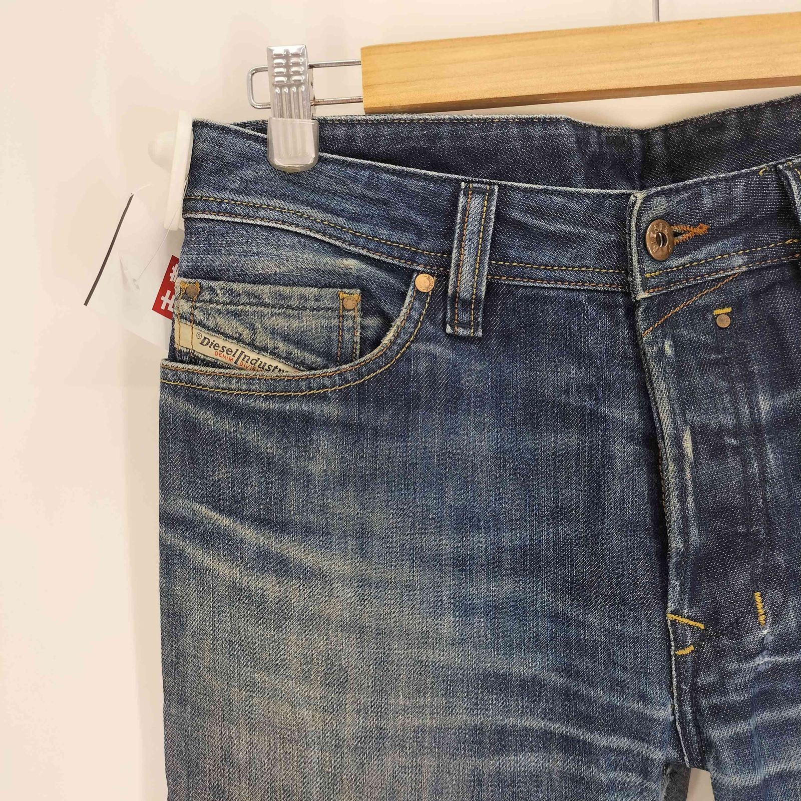 ディーゼル DIESEL SAFADO L.34 ボタンフライ デニム パンツ メンズ W 