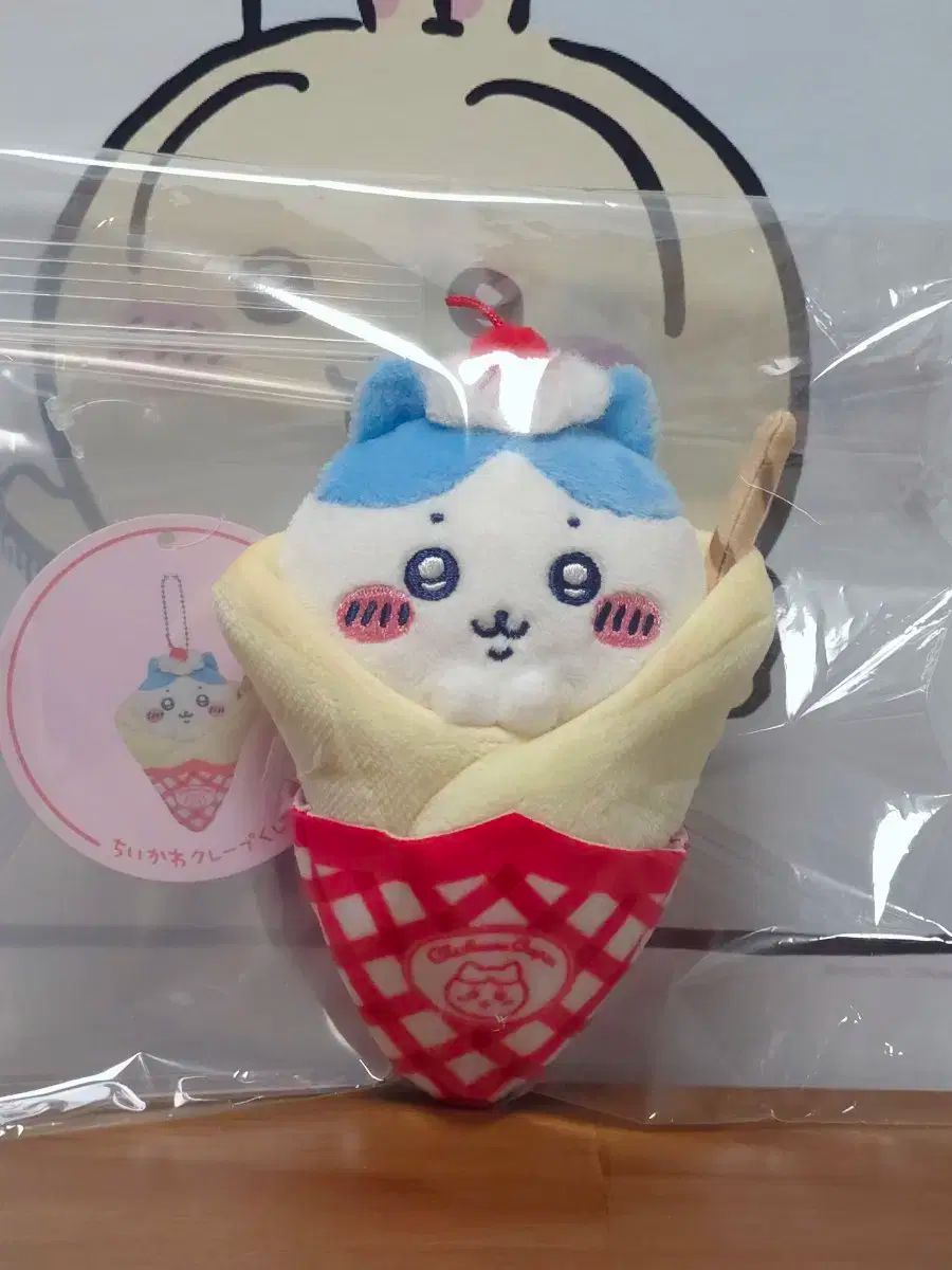 ちいかわ クレープ くじ C賞 マスコット ちいかわ ハチワレ