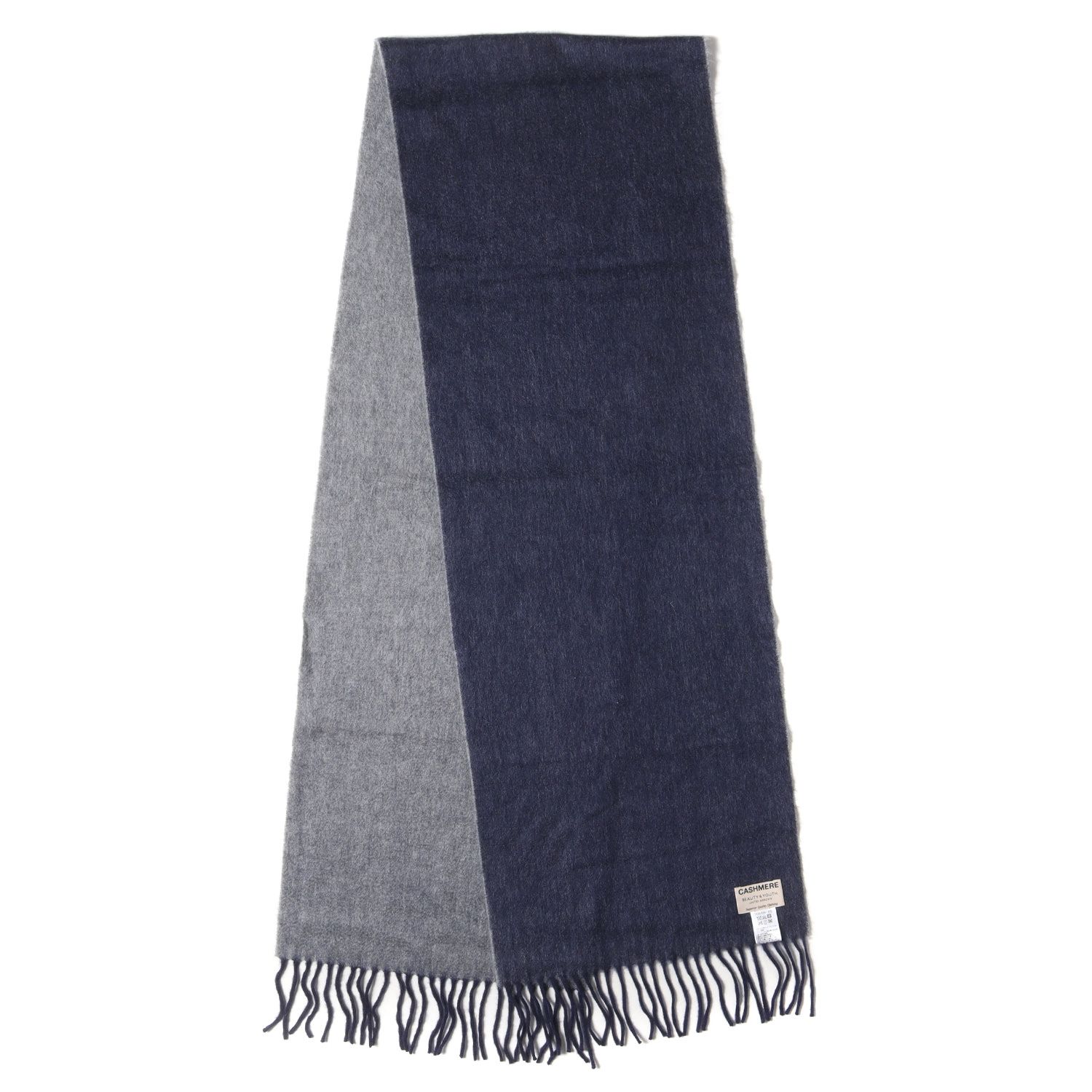 美品 UNITED ARROWS ユナイテッドアローズ リバーシブル カシミヤ 