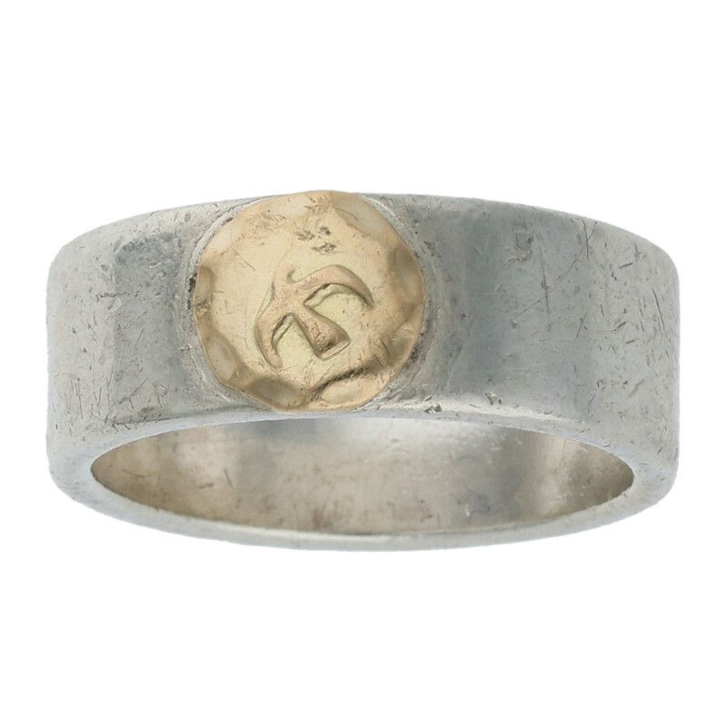 ゴローズ　平打ちリング18号 ゴローズ 平打ち リング メンズ 18号 - メルカリ