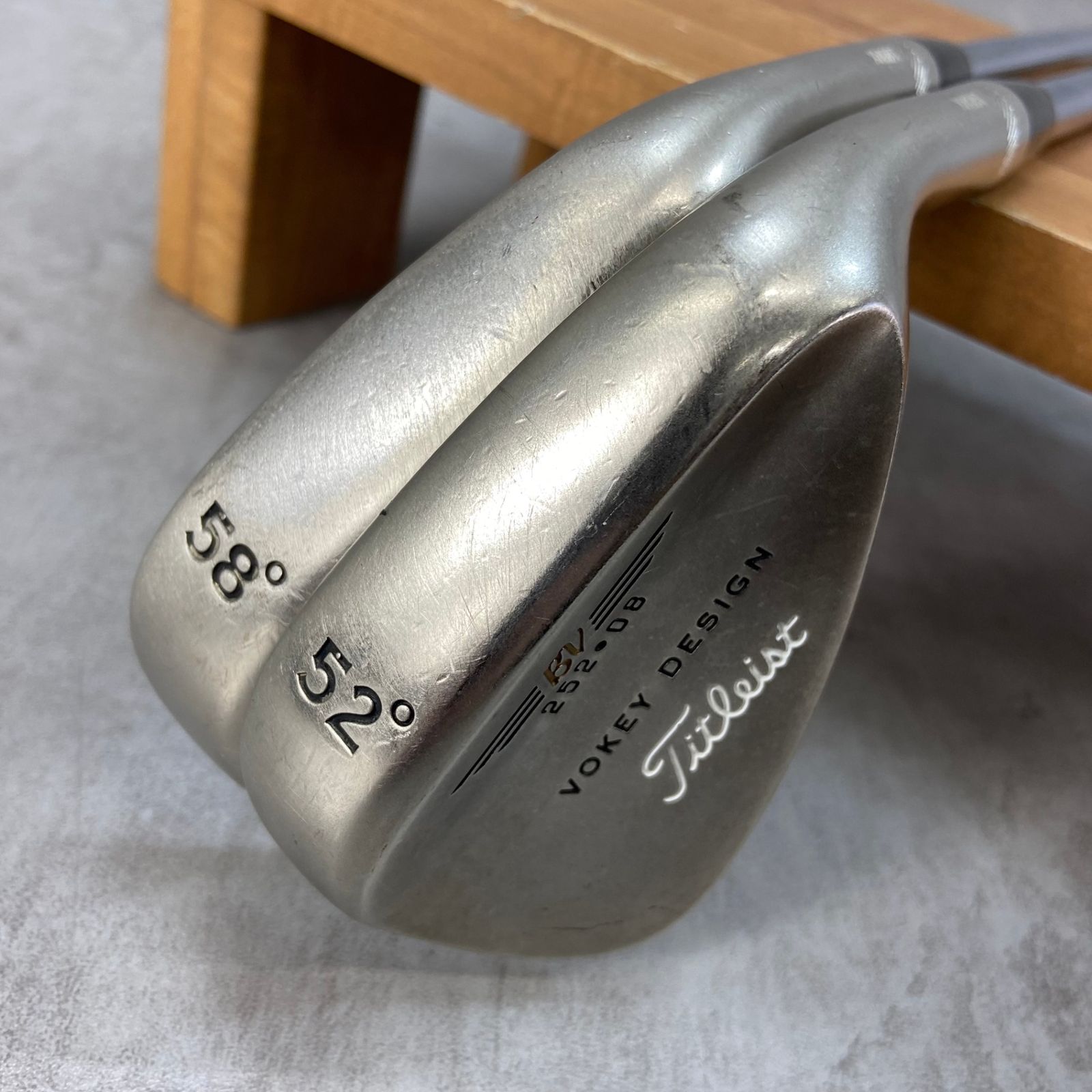 2本セット 52/58 (S)ボーケイデザイン タイトリスト タイトリスト