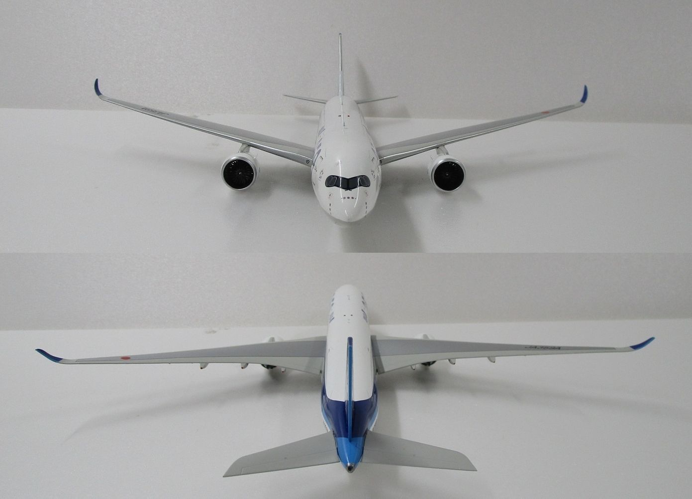 ANA Airbus A350-900 Flaps Up JA359A w/ Stand JFOX JFI-A350