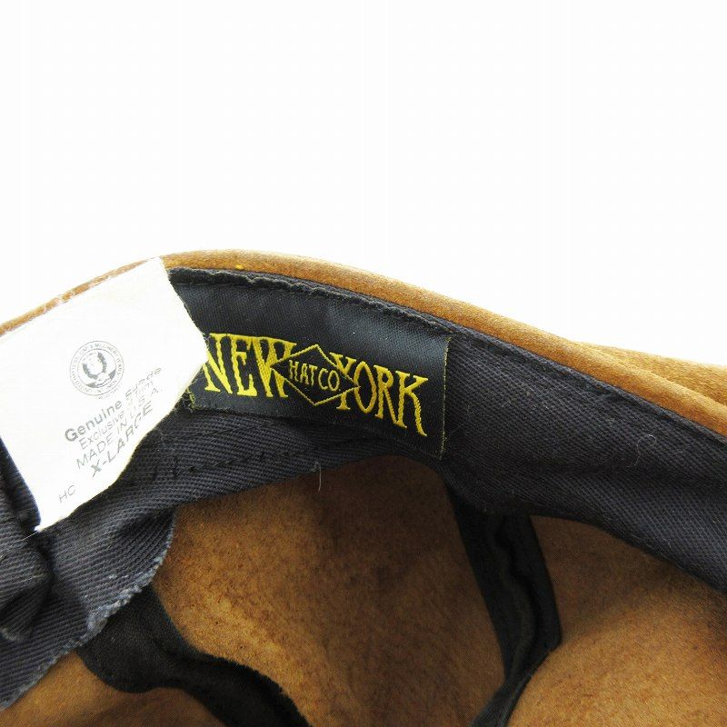 ニューヨークハット NEW YORK HAT キャスケット 帽子 スエード ニューヨークハット NEW YORK HAT キャスケット 帽子 スエード