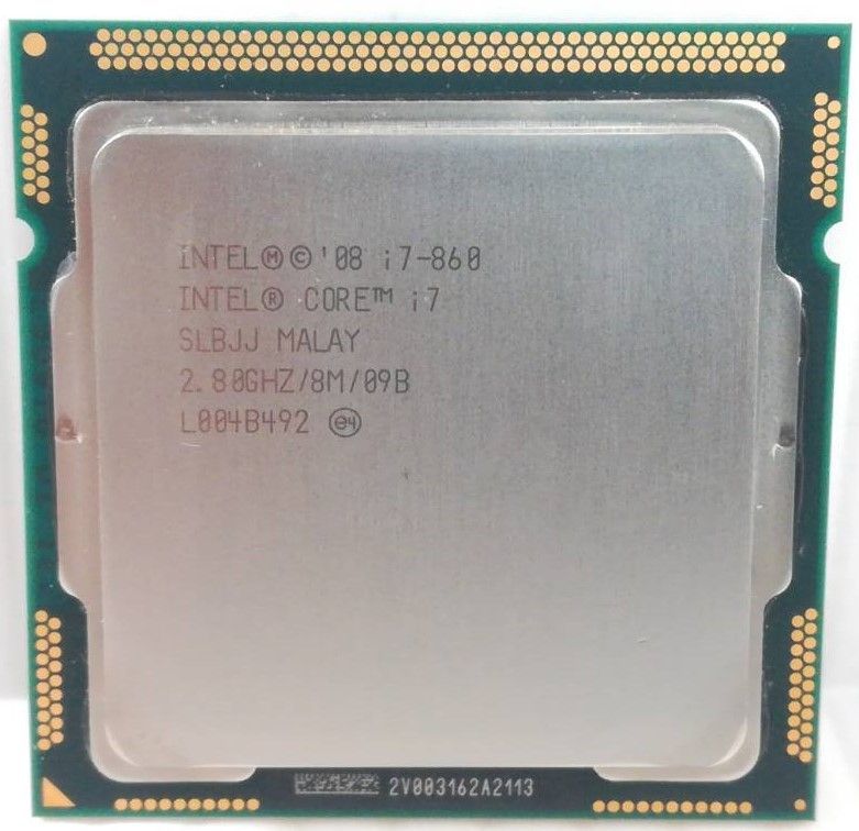 【中古パーツ】複数購入可 CPU Intel Core I7-860 2.80GHz TB 3.4GHz SRBJJ Socket LGA1156 4コア8スレッド 動作品 デスクトップ用