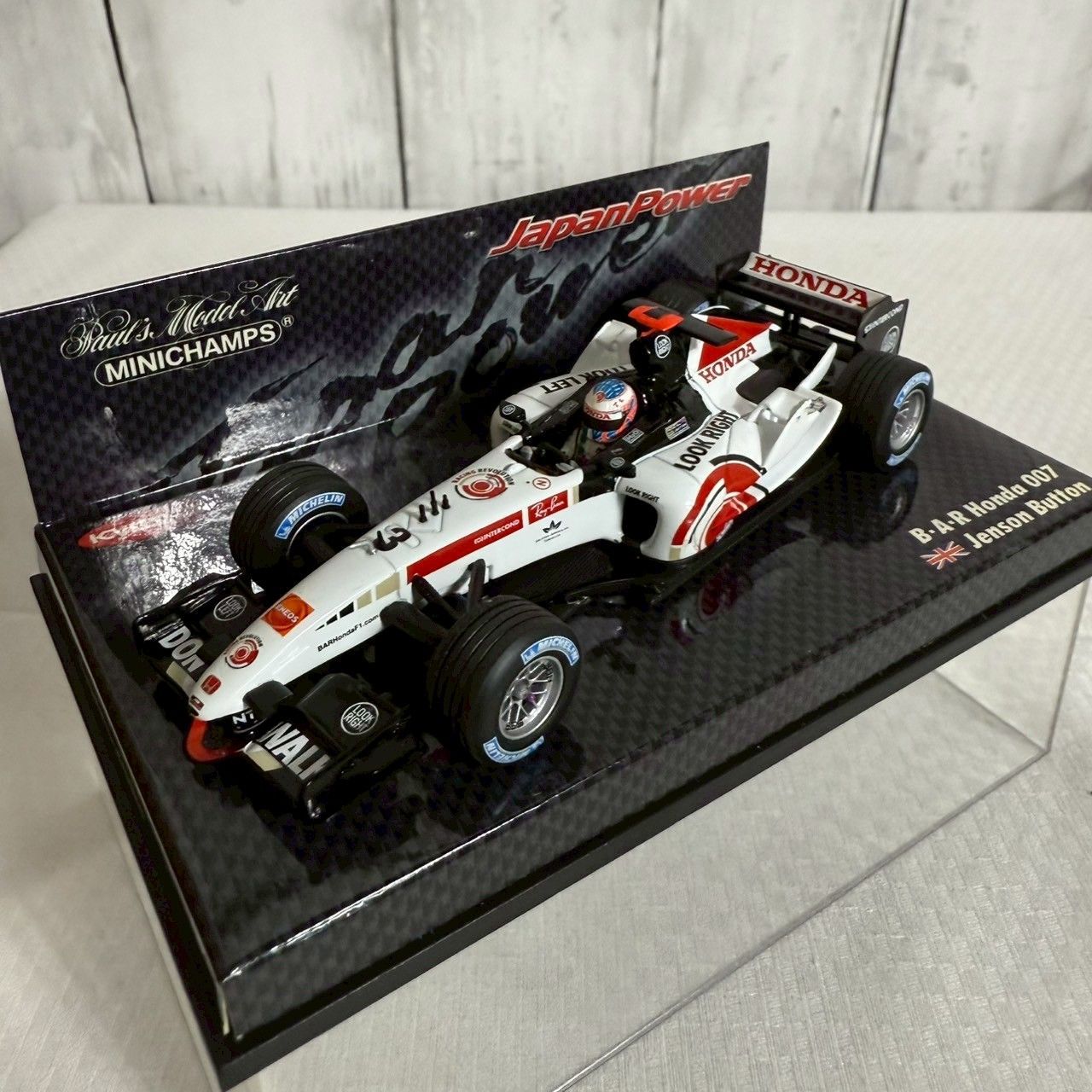 1/43 BAR ホンダ　ミニカー 予約] ロムファクトリー 1/43 BAR ホンダ 007 F1 中国GP 2005