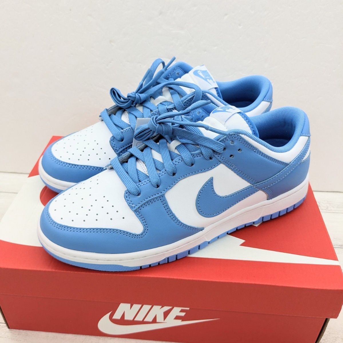 室外 NIKE ナイキ DUNK LOW RETRO UNC UNIVERSITY BLUE DD1391-102