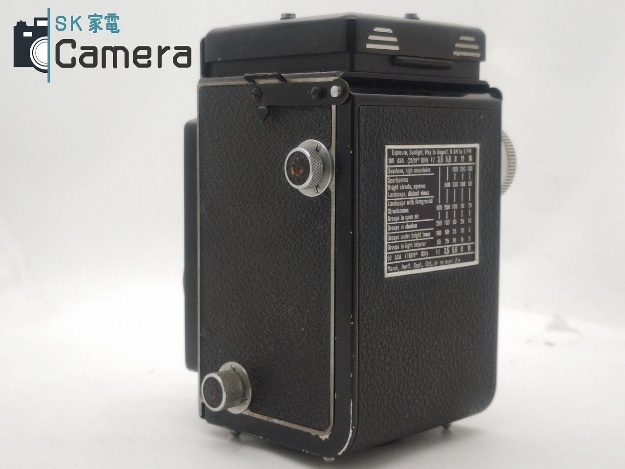 中古】 Rollei ROLLEICORD III Triotar 75ｍｍ F3.5 T ローライコード 二眼レフ Ⅲ - メルカリ