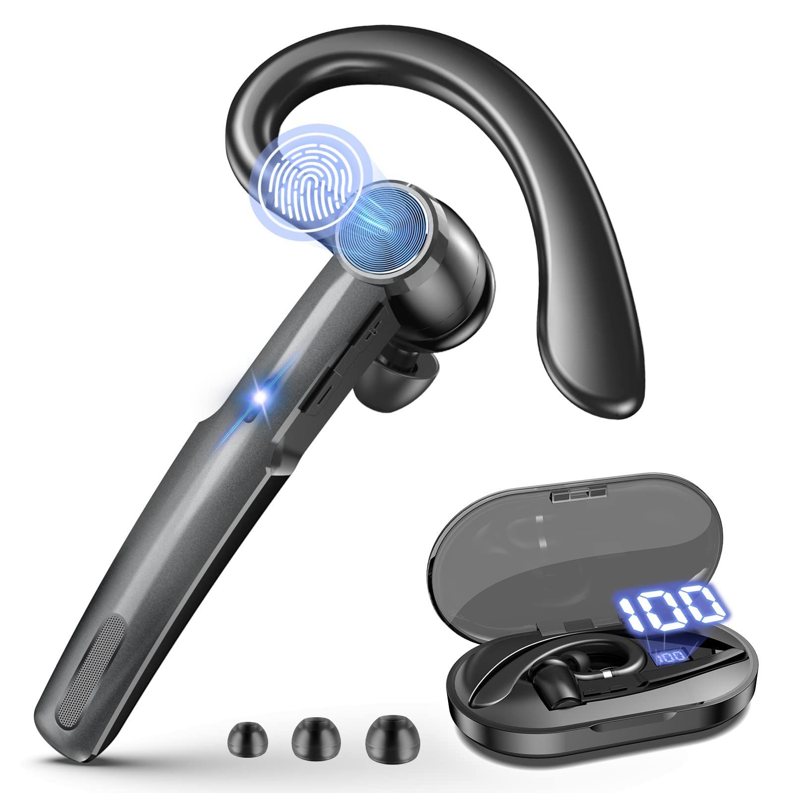 Bluetoothイヤホン 片耳 ワイヤレス ハンズフリー 通話 - スマホ