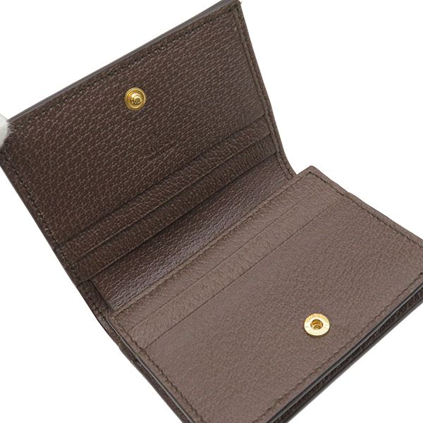 グッチ GUCCI 二つ折り財布 オフィディア GG カードケース GG