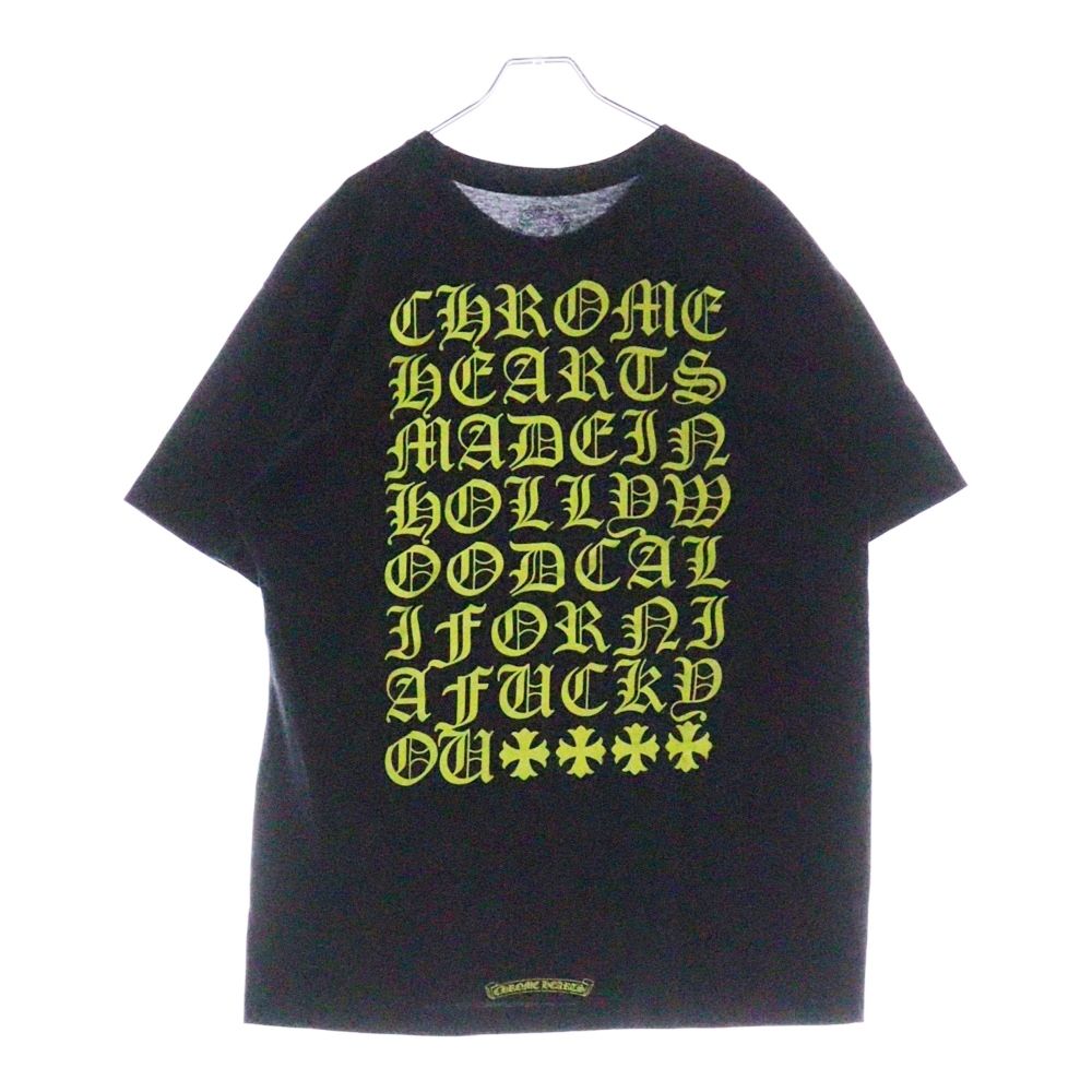 CHROME HEARTS (クロムハーツ) CH T-SHRT フロントホースシュー 英字 
