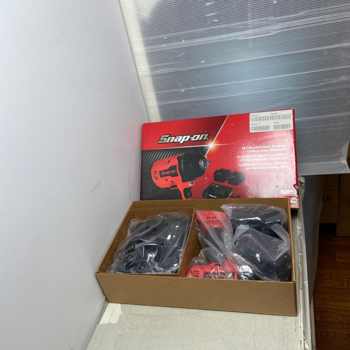 ΦΦSnap-on スナップオン インパクトレンチ CT9010 レッド