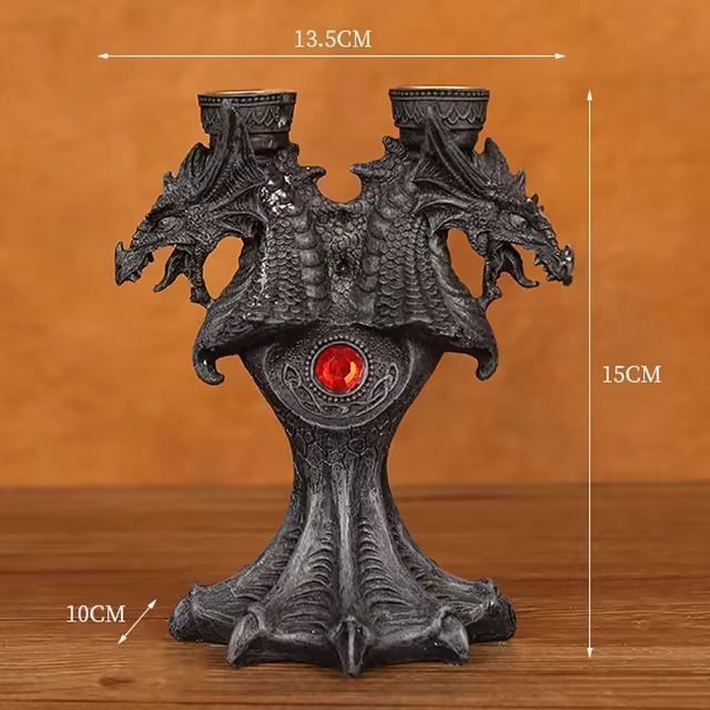 インテリア小物 インテリア雑貨 ドラゴン 龍 キャンドルホルダー