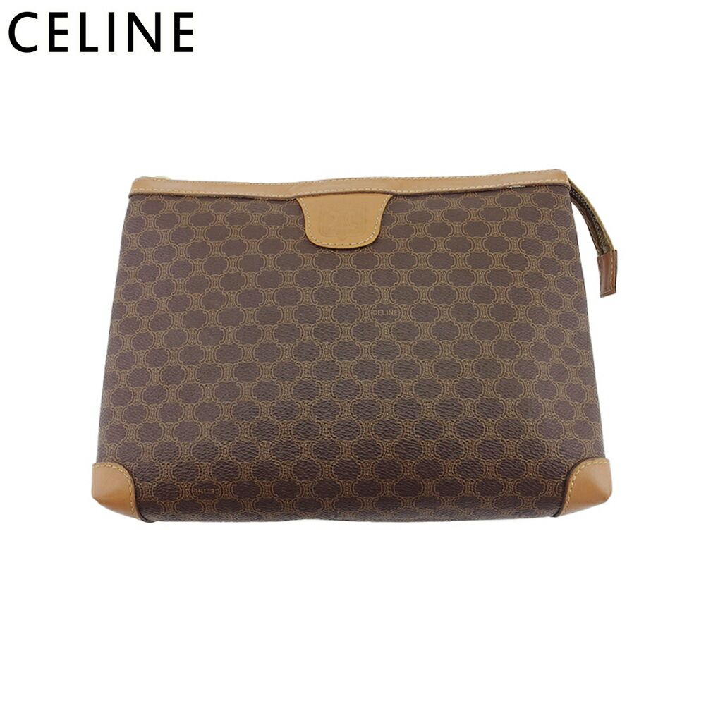 CELINE クラッチバッグ　マカダム VINTAGE CELINE/セリーヌ】マカダム クラッチバッグ（その他