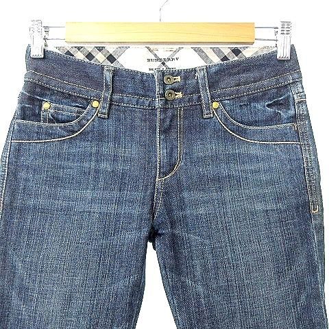 BURBERRY BLUE LABEL ストレッチ　ジーンズ　　七分袖　コート BURBERRY BLUE LABEL ストレッチ ジーンズ 七分袖 コート