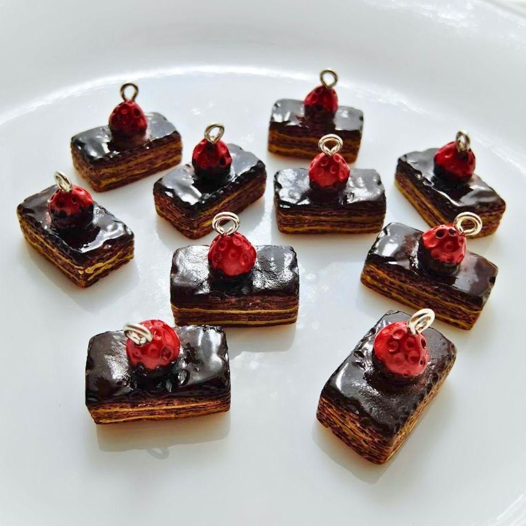 チョコチャーム ミニチュア フェイクスイーツ ガチャ詰め