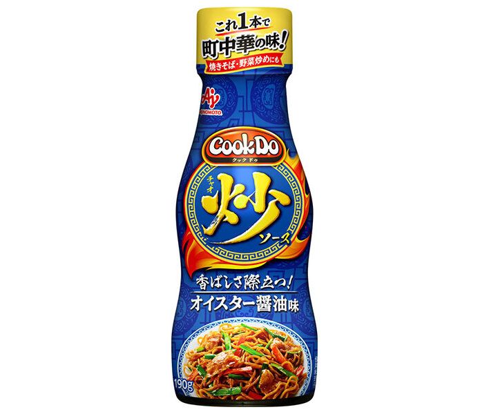 味の素 CookDo(クックドゥ)炒ソース オイスター醤油味 190g×12本入| 送料無料 中華調味料 オイスターソース