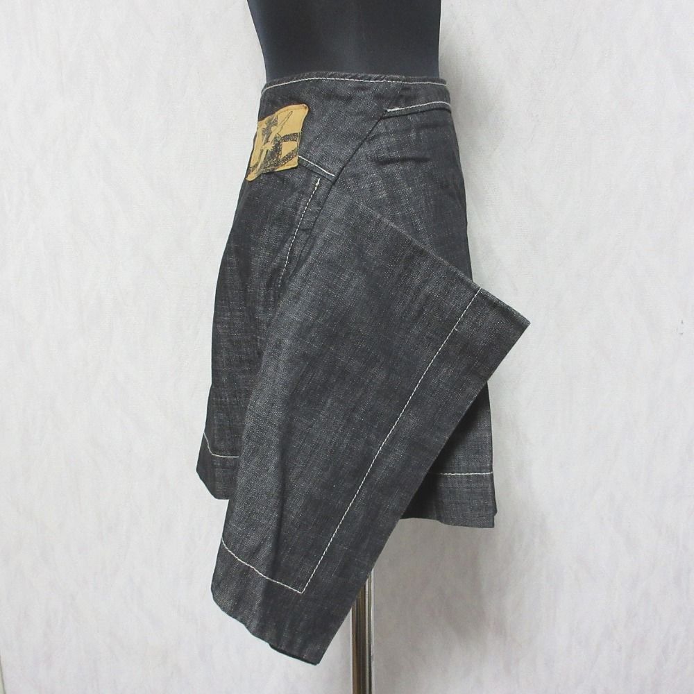 美品希少✨ヴィヴィアンウエストウッド デニム 変形巻きスカート オーブ 刺繍 ヴィヴィアンウエストウッド デニムスカート ヴィヴィアンウエスト